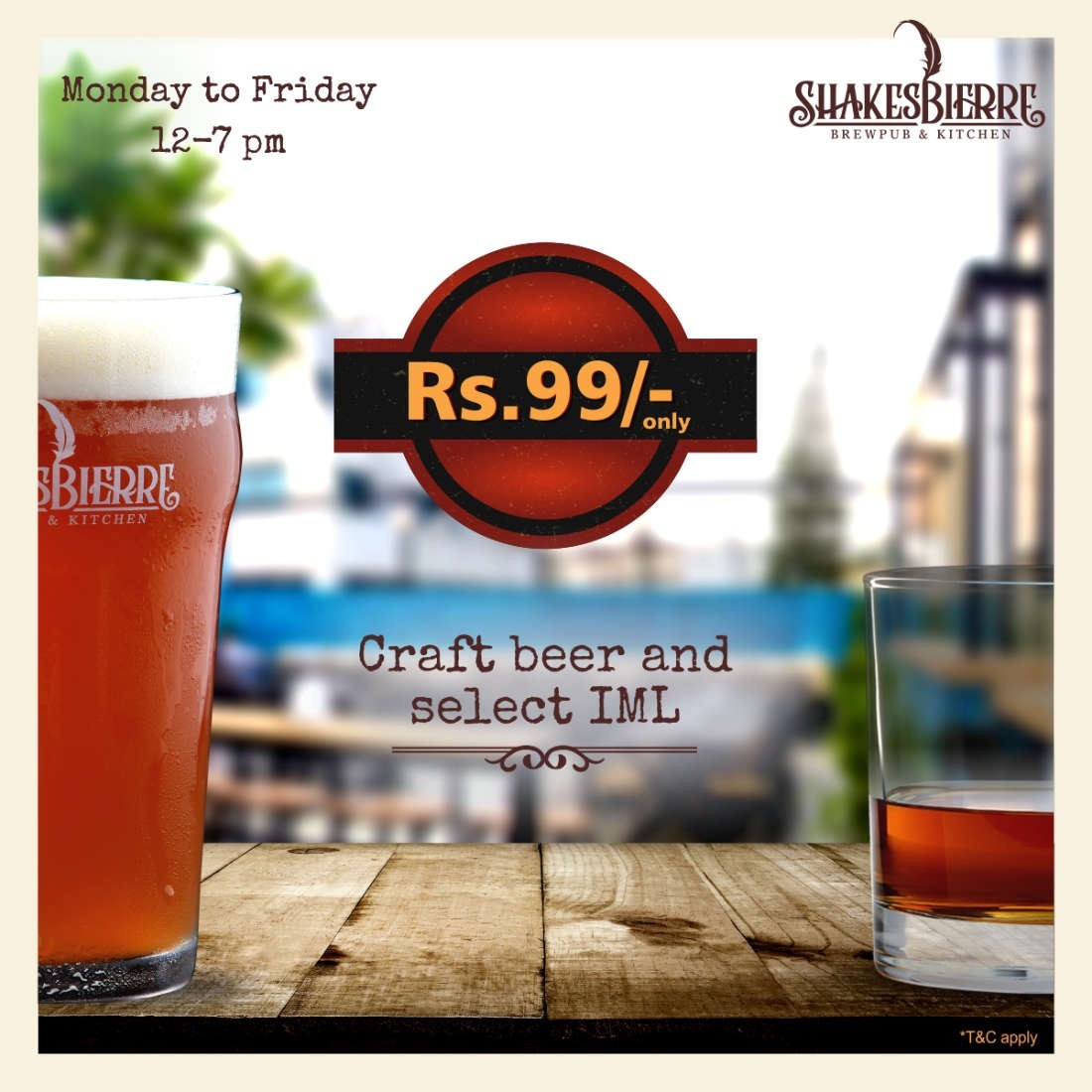 ShakesBierre Microbrewery Social Media &amp; Events Designs Image 4